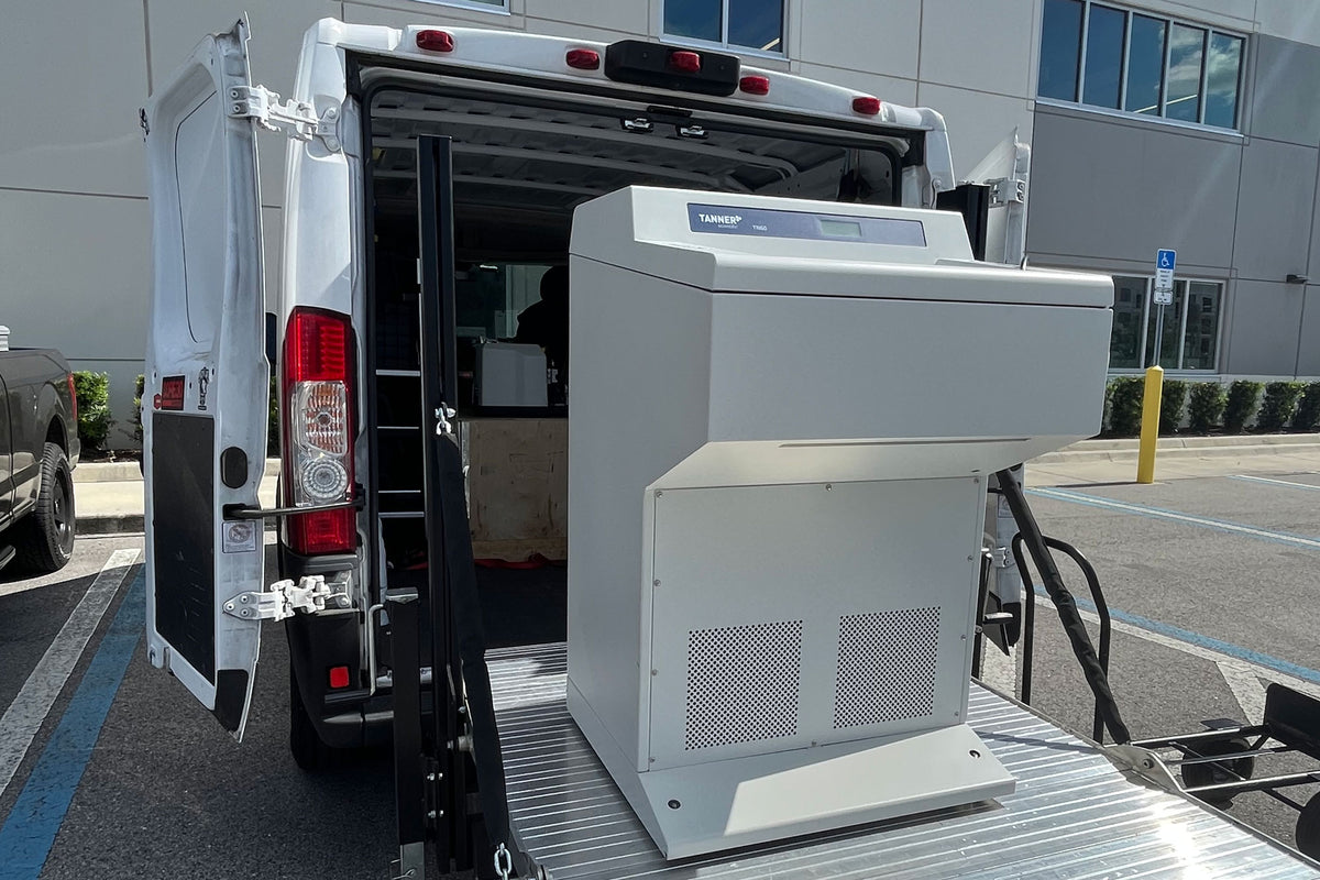 Histology lab equipment move and installation setup